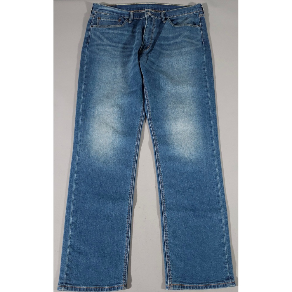 Levi's 541 Athletic Taper Jeans Mens 36x34 Blue Denim Stretch Pants